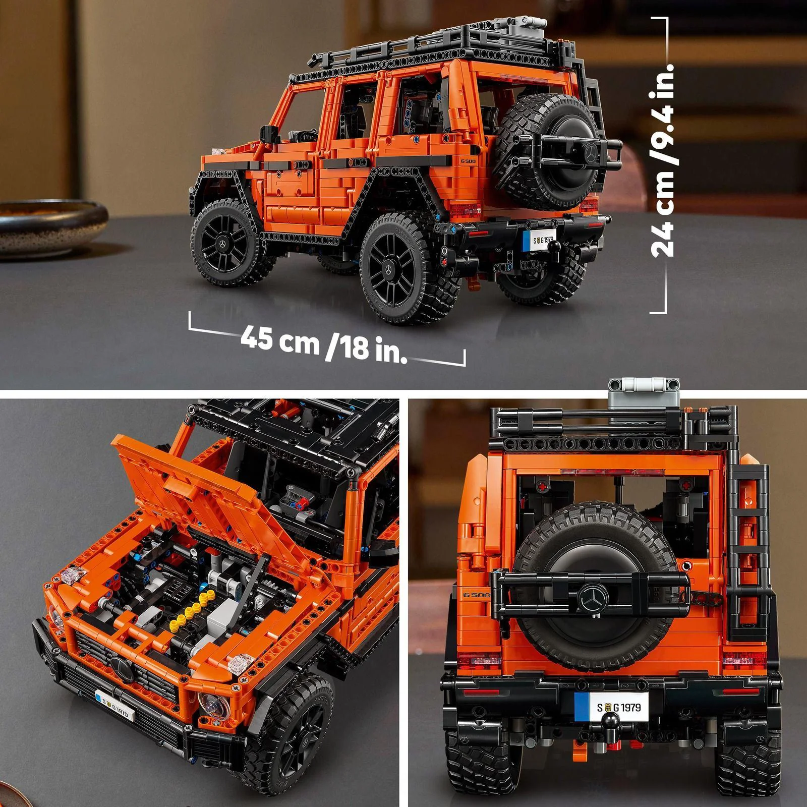 Set de constructie LEGO Technic Mercedes-Benz G 500 PROFESSIONAL Line, 2891 el.