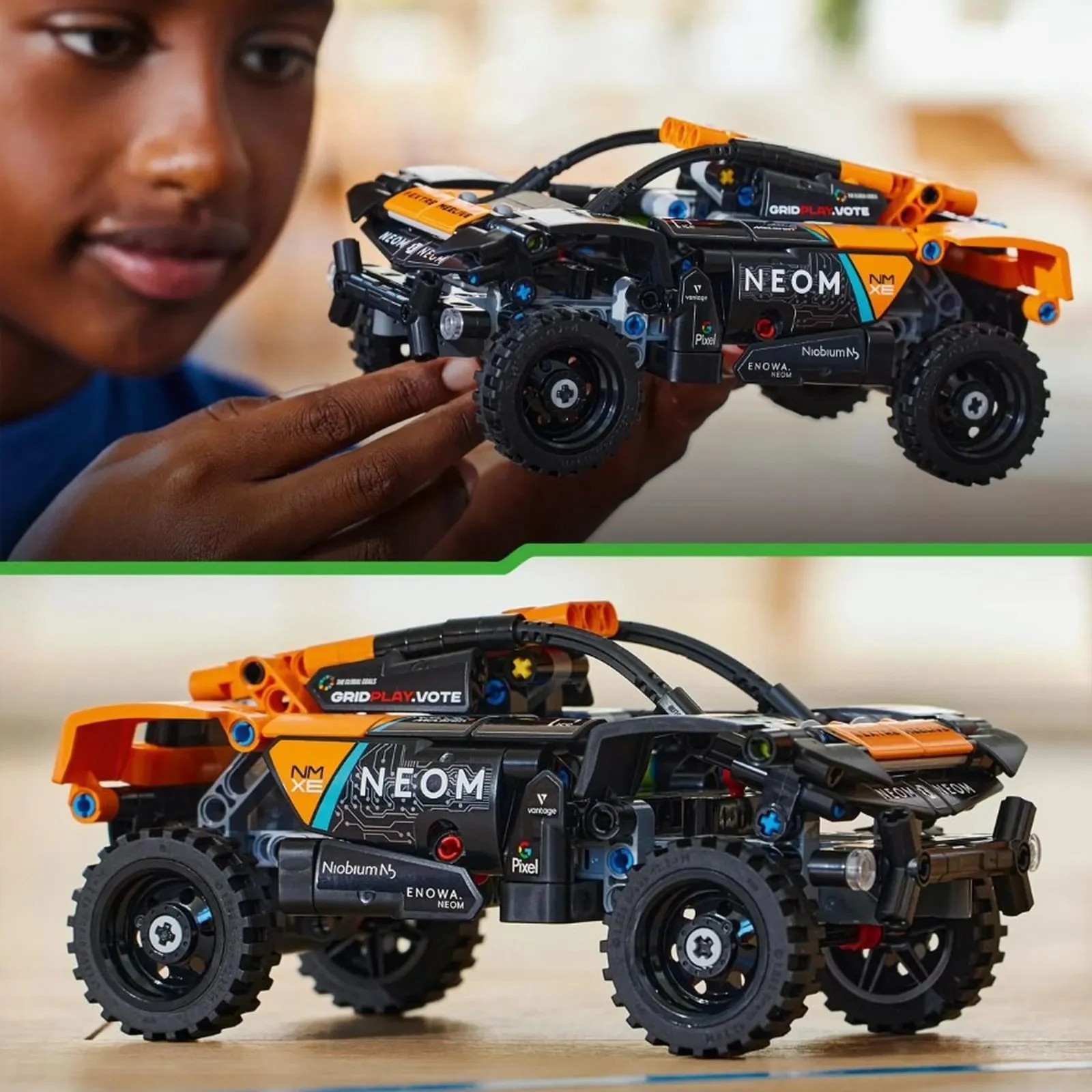 Set de constructie LEGO Technic Neom McLaren Extreme E Race Car, 252 el. foto
