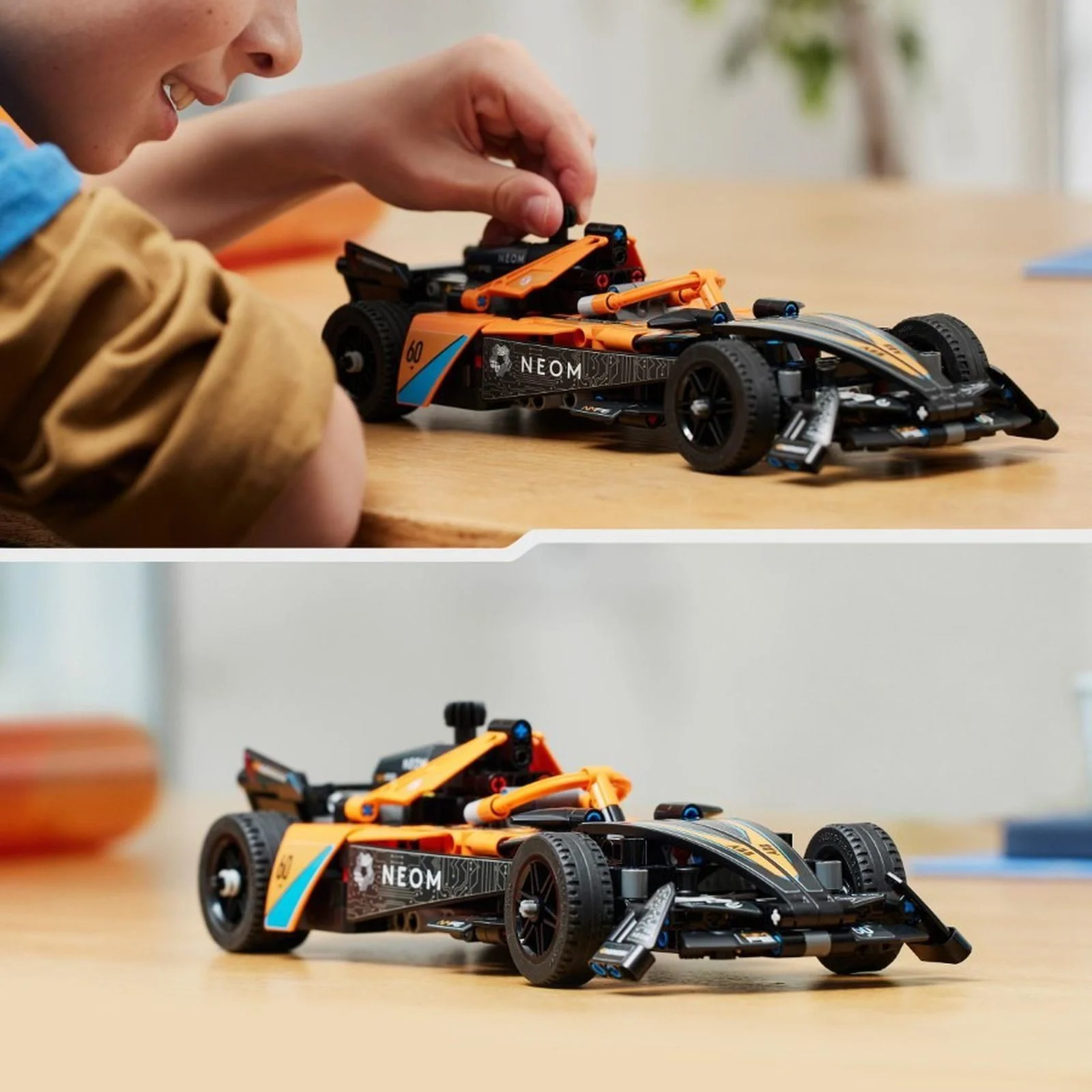 Конструктор LEGO Technic Гоночный автомобиль Neom McLaren Formula E, 452 эл.