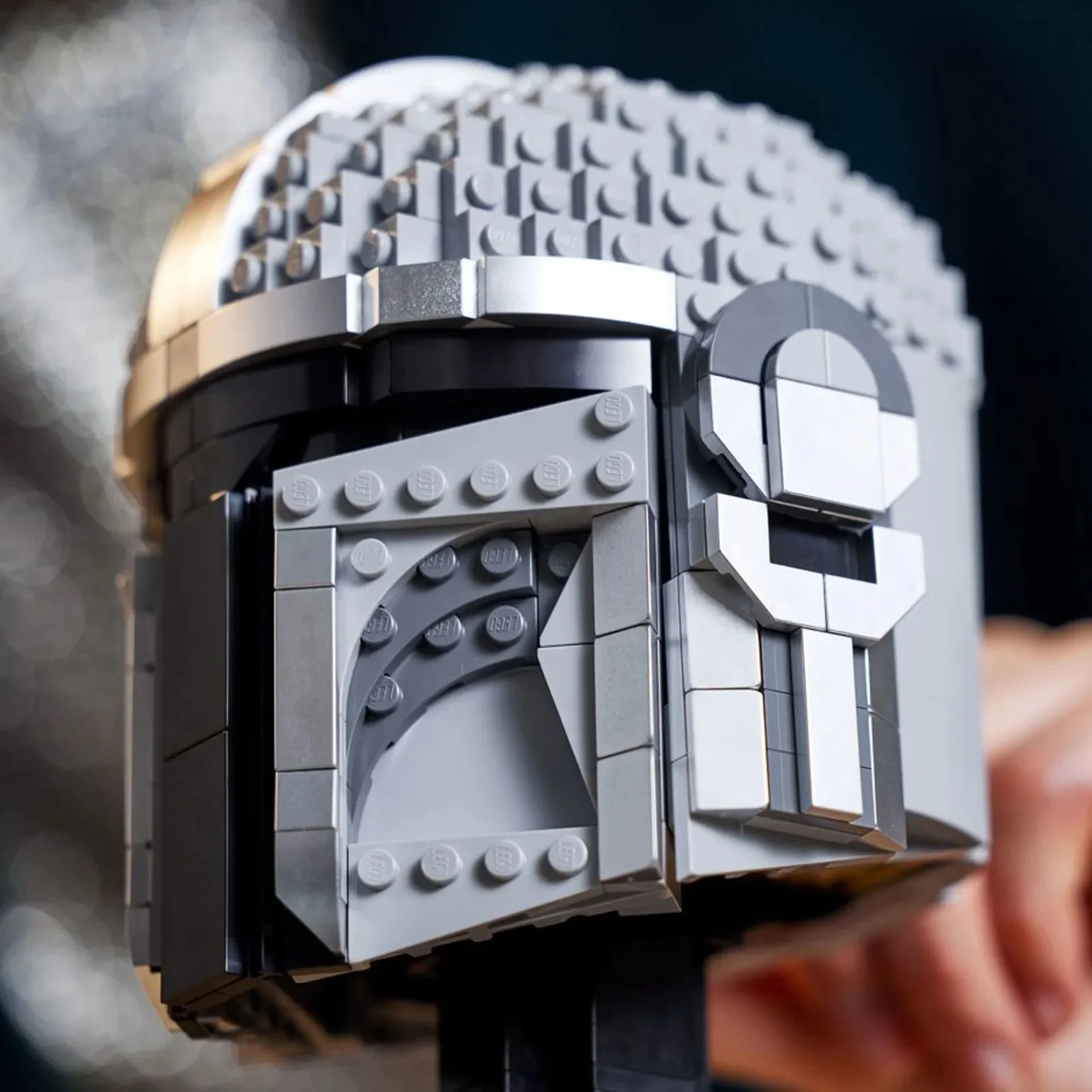 Set de constructie LEGO Star Wars Casca Mandalorian, 584 el. foto