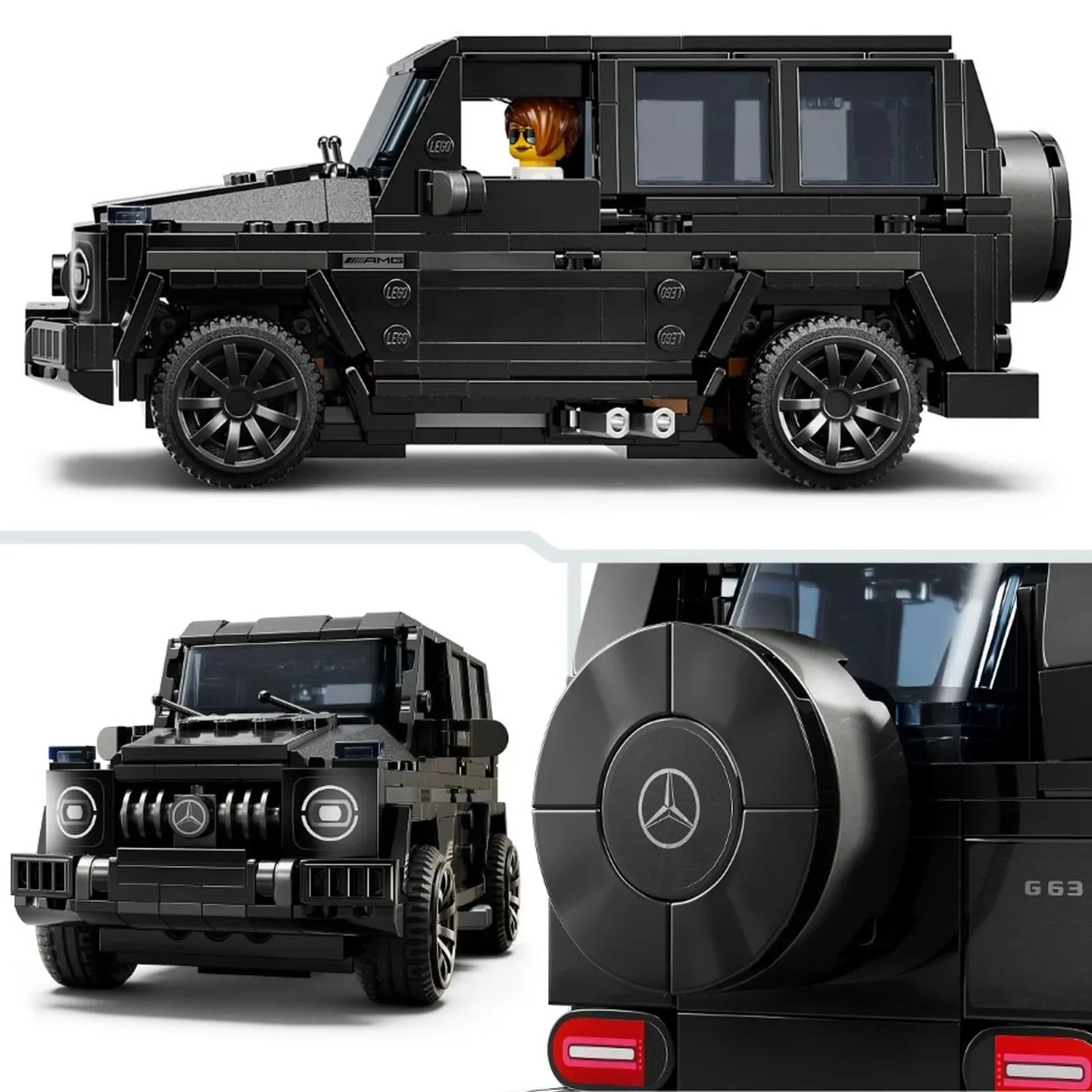 Конструктор LEGO Speed Champions Mercedes-AMG G 63 и Mercedes-AMG SL 63, 808 эл. foto
