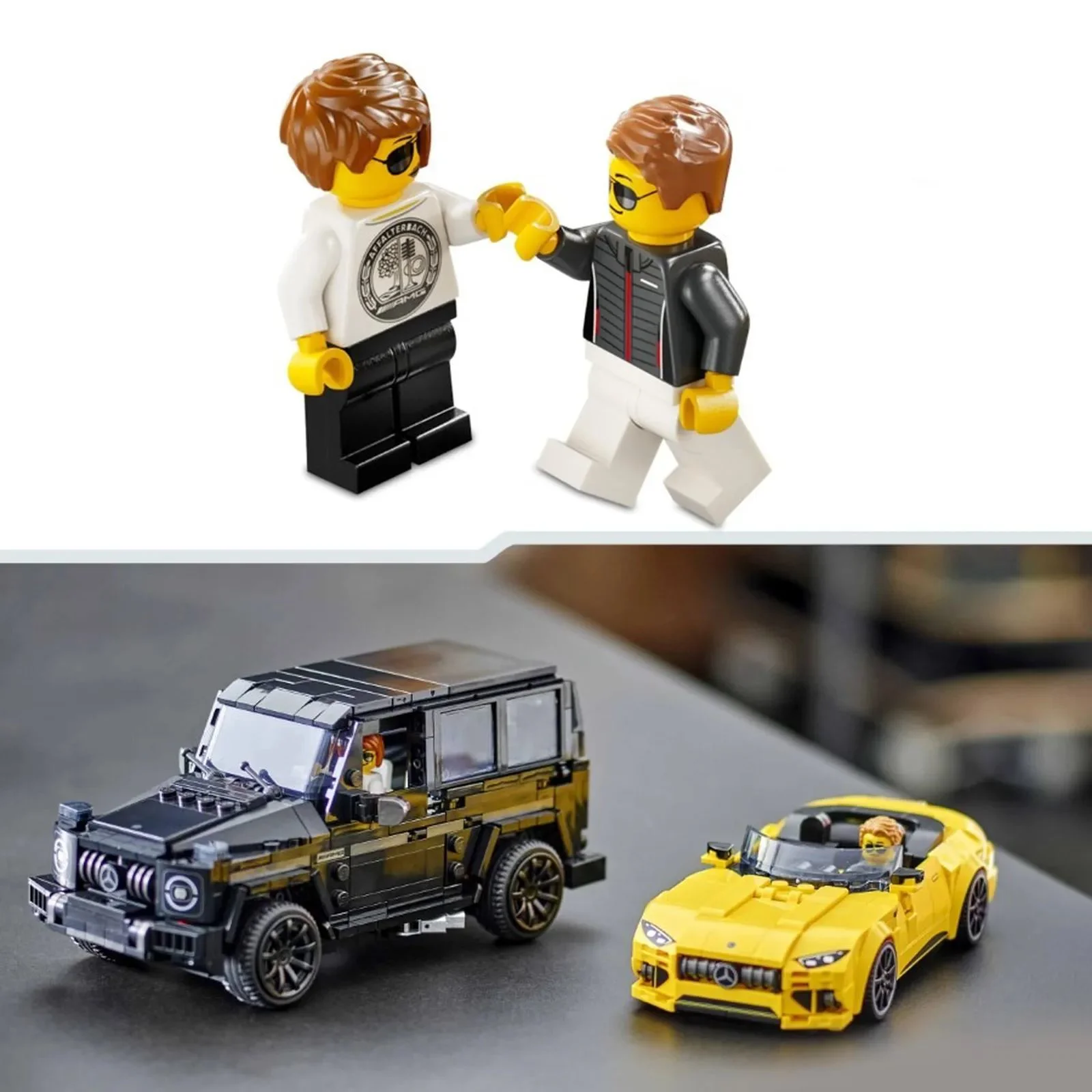 Конструктор LEGO Speed Champions Mercedes-AMG G 63 и Mercedes-AMG SL 63, 808 эл. foto
