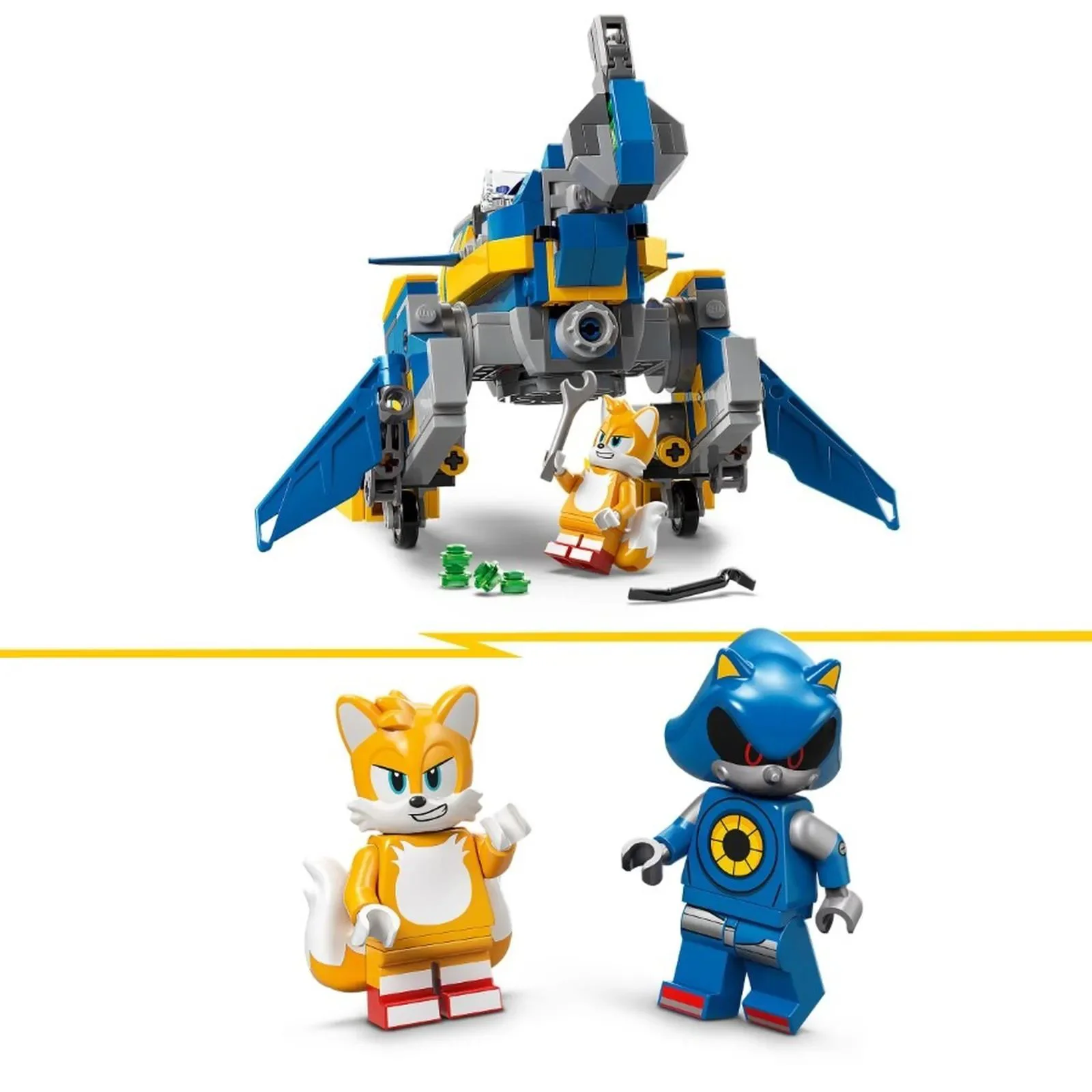 Set de constructie LEGO Sonic Cyclone vs. Metal Sonic, 290 el. foto