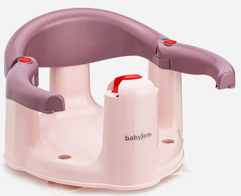 Детский стульчик для купания BabyJem Bath and Feeding Plum