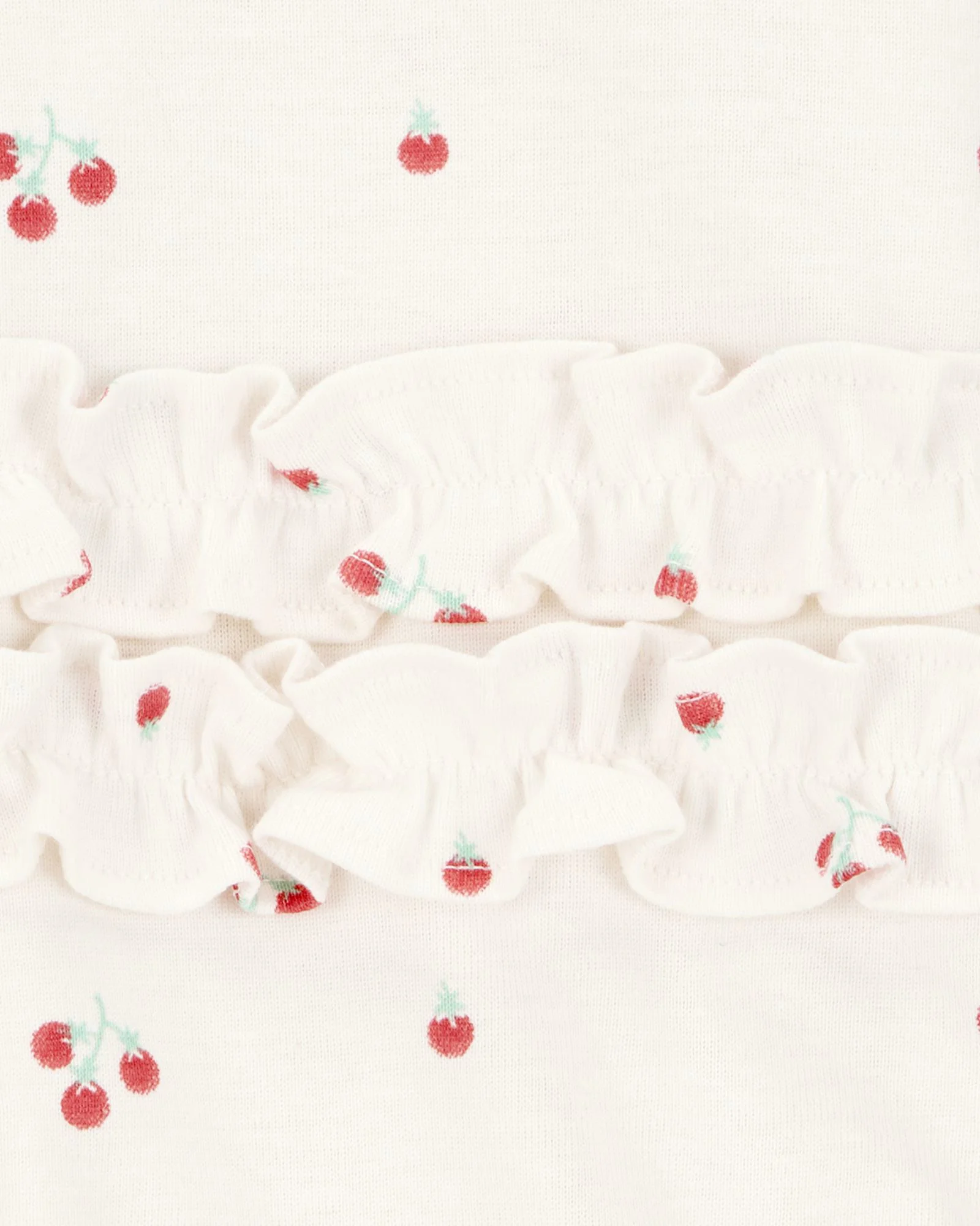 Carter's Летний комбинезон Ivory Mini Tomato