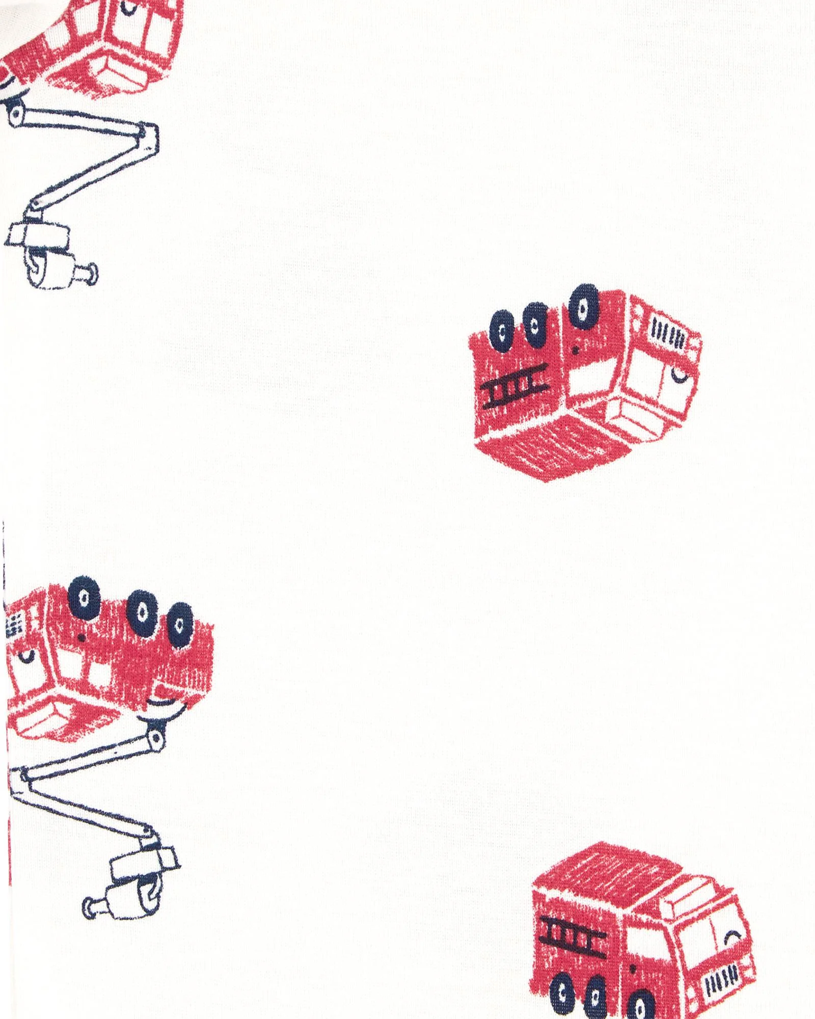 Carter's Set 5 piese body Firetruck Stripe foto