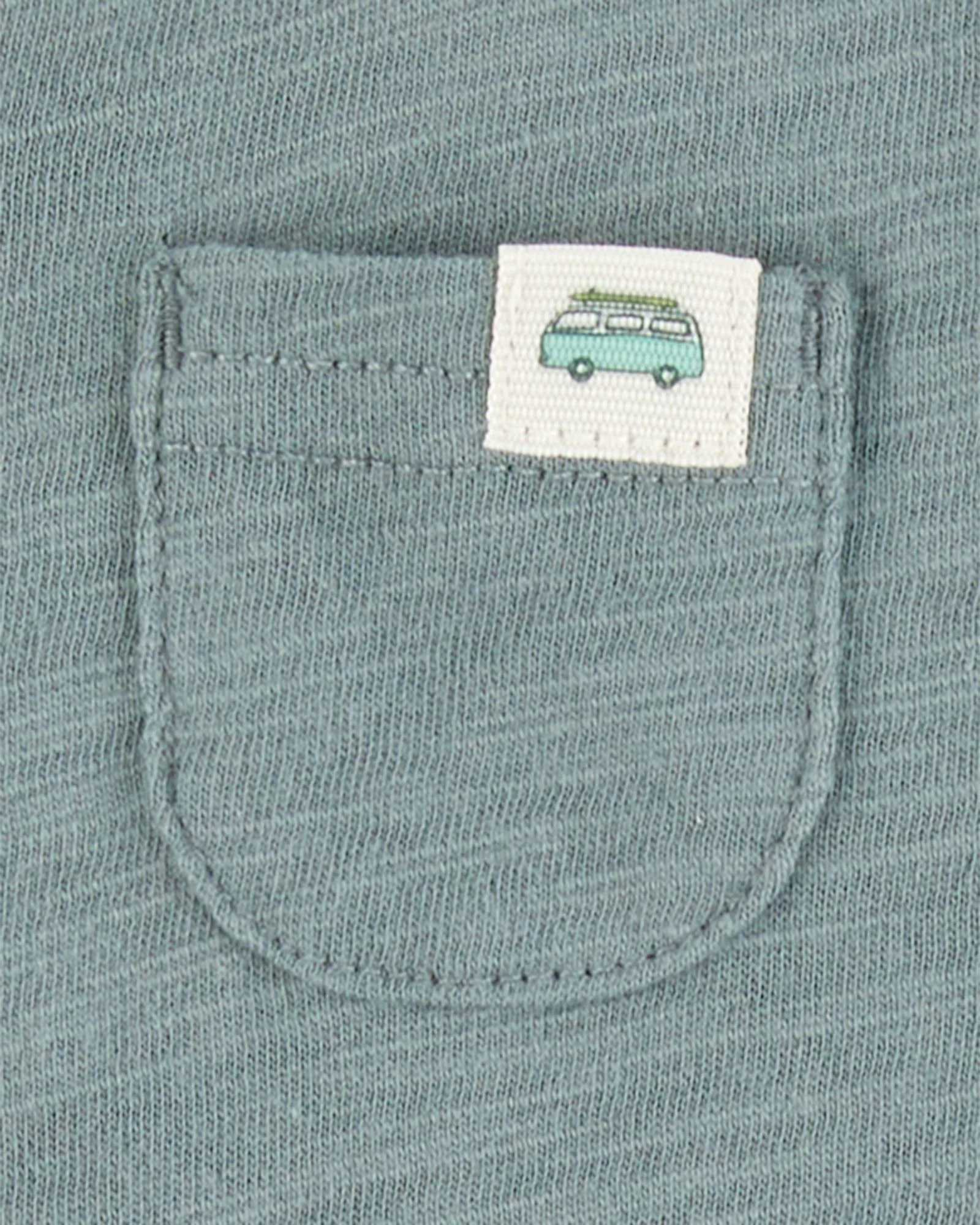 Carter's Set 2 piese Salopete Blue-Beach foto