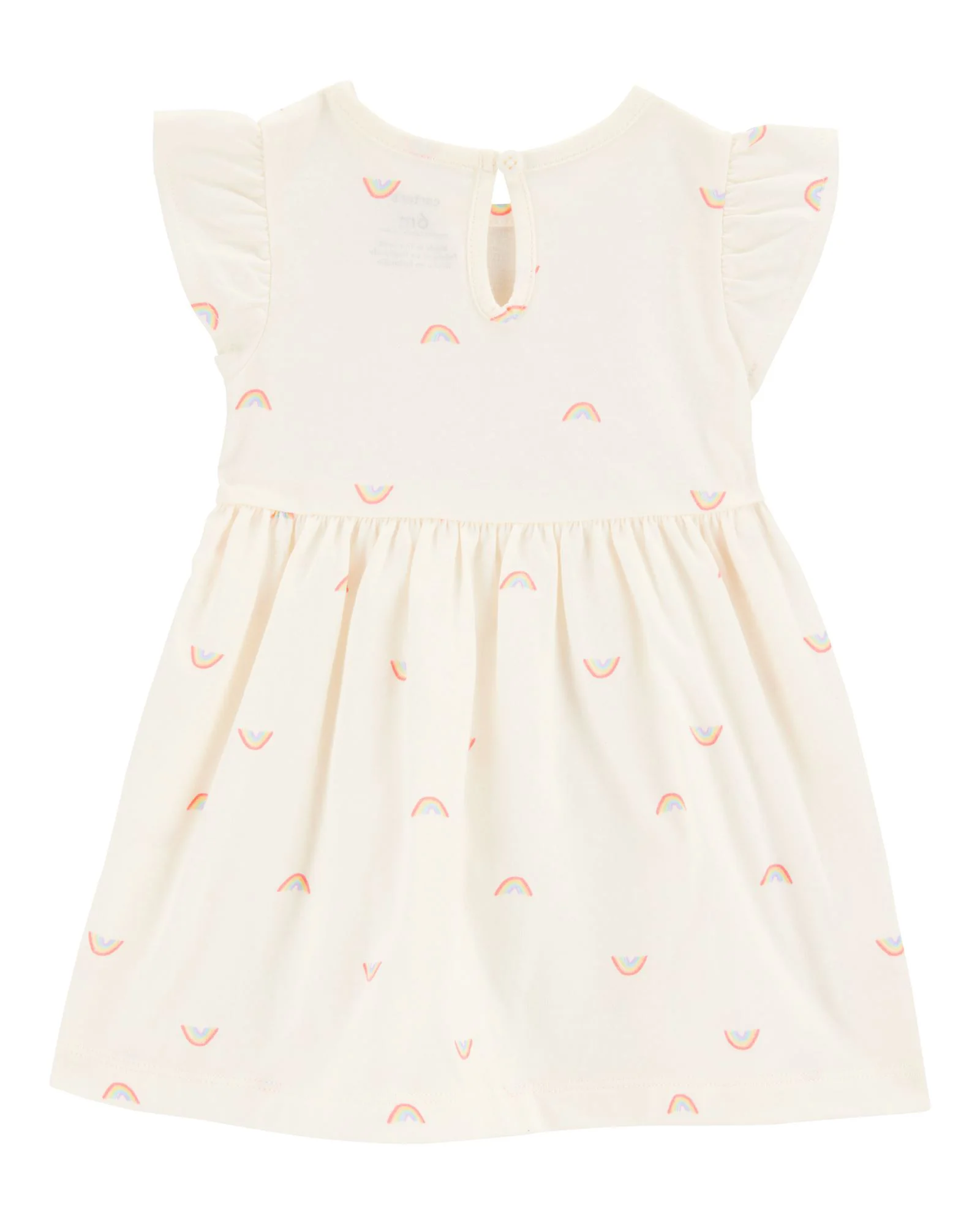 Carter's Комплект 2 в 1 Pink Rainbow Платье и комбинезон