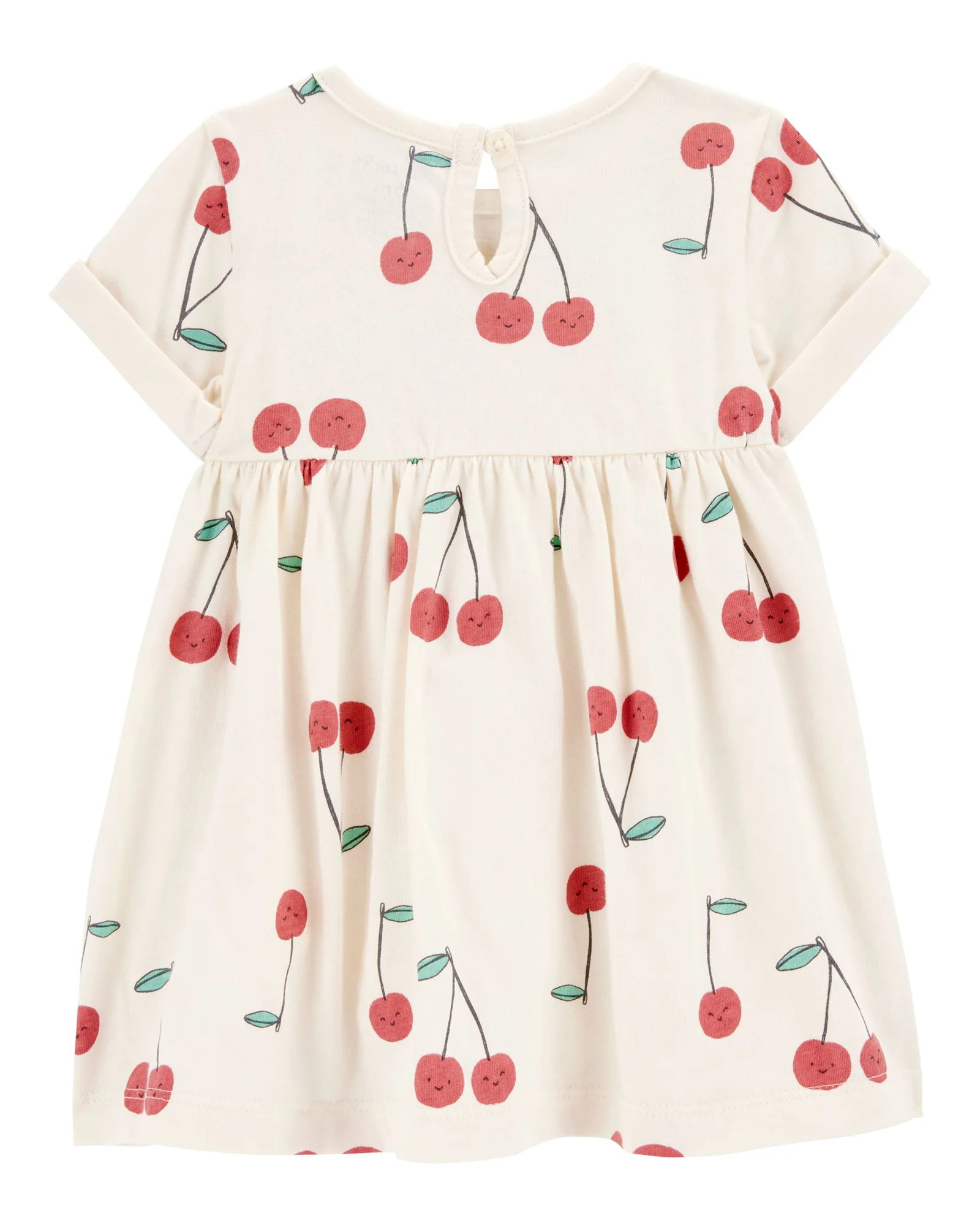 Carter's Комплект 2 в 1 Cherry-Red Stripe Платье и комбинезон