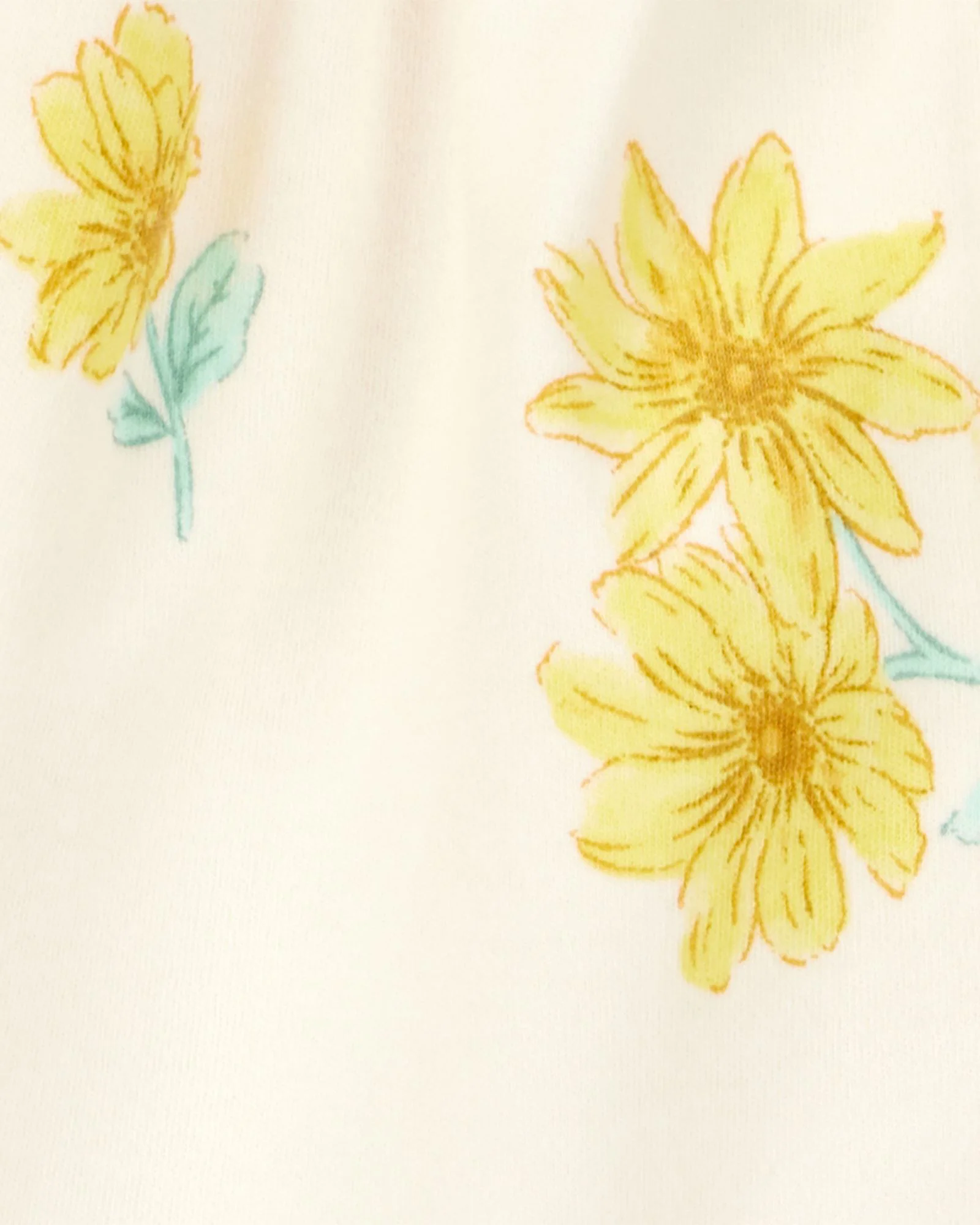 Carter's Пижама Ivory-Yellow Floral foto