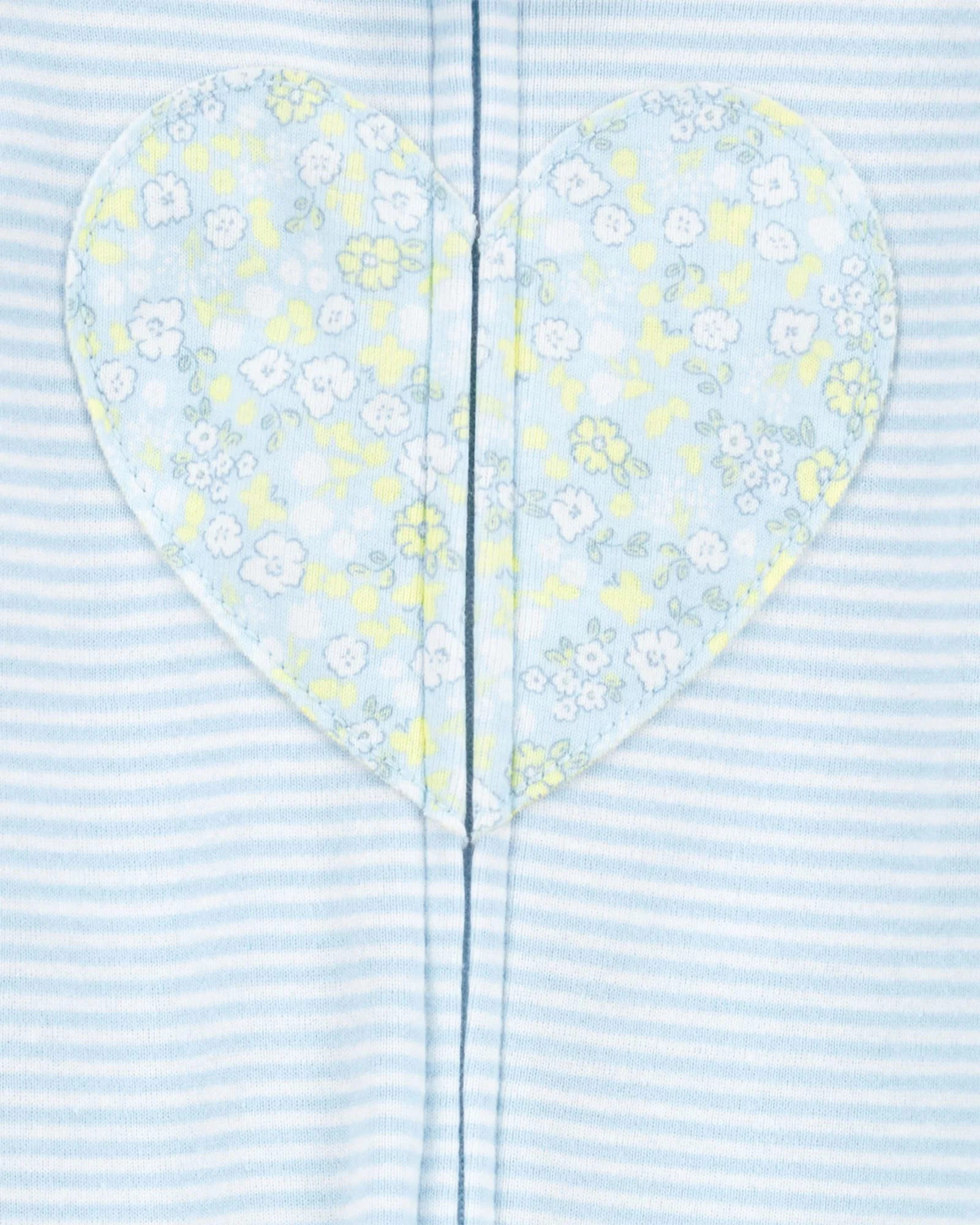 Carter's Пижама Blue Stripe Heart