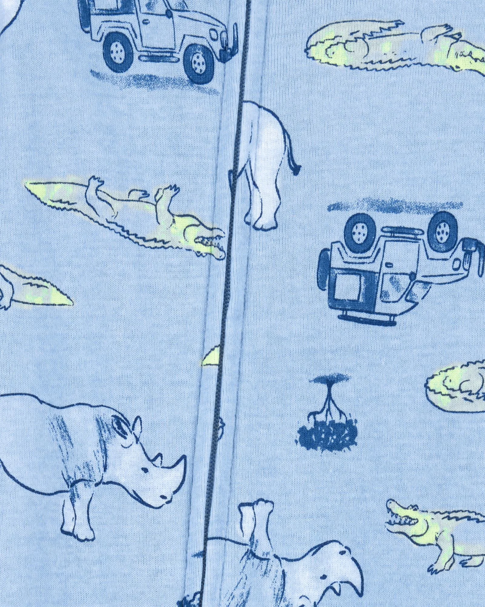Carter's Pijama Blue Safari