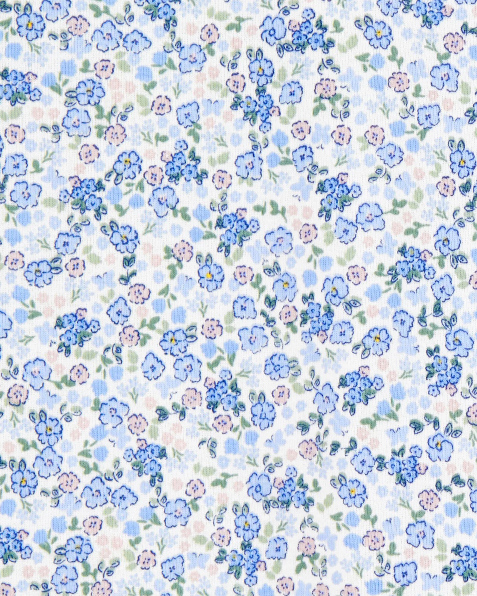 Carter's Набор из 2-х пижам Blue-White Floral