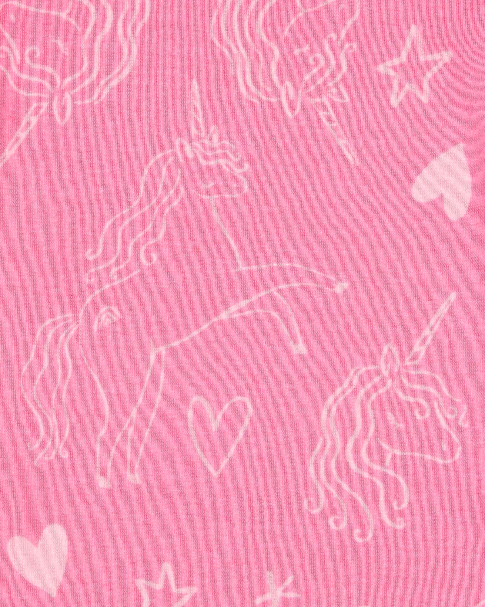 Carter's Set 2 pijamale Pink Unicorn foto