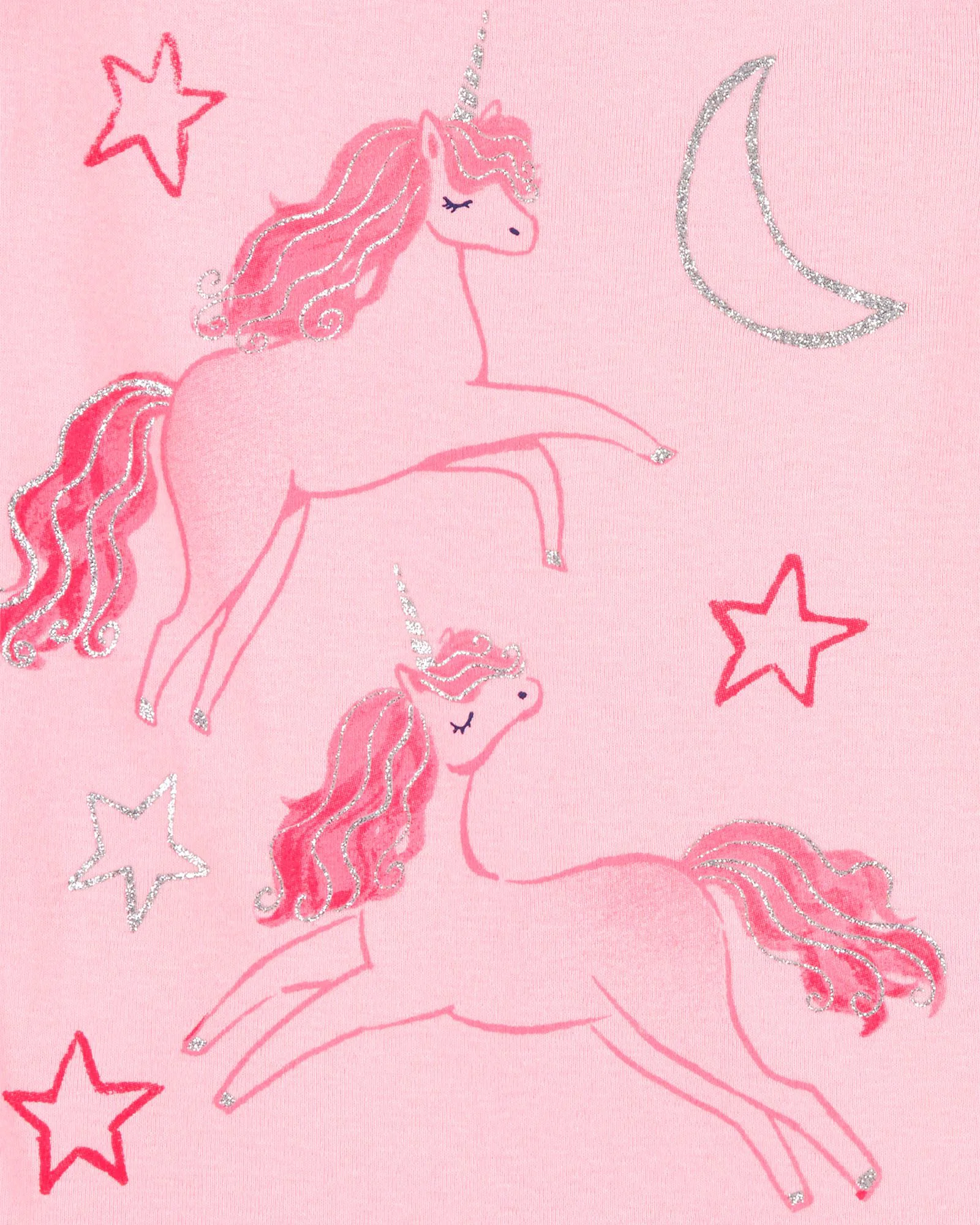 Carter's Set 2 pijamale Pink Unicorn foto