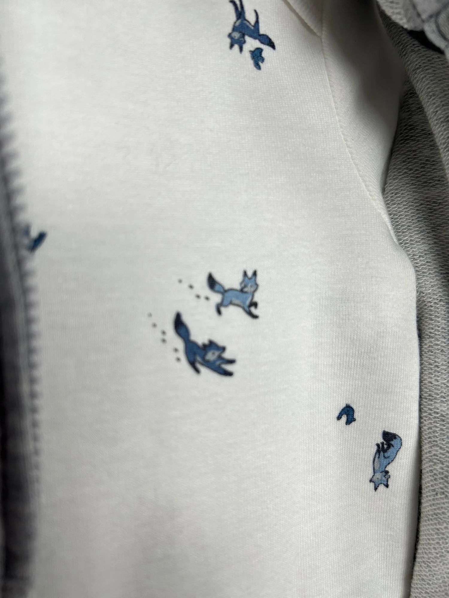 Carter's Комплект 3 в 1 Gray Animal - кофта, боди и штаны