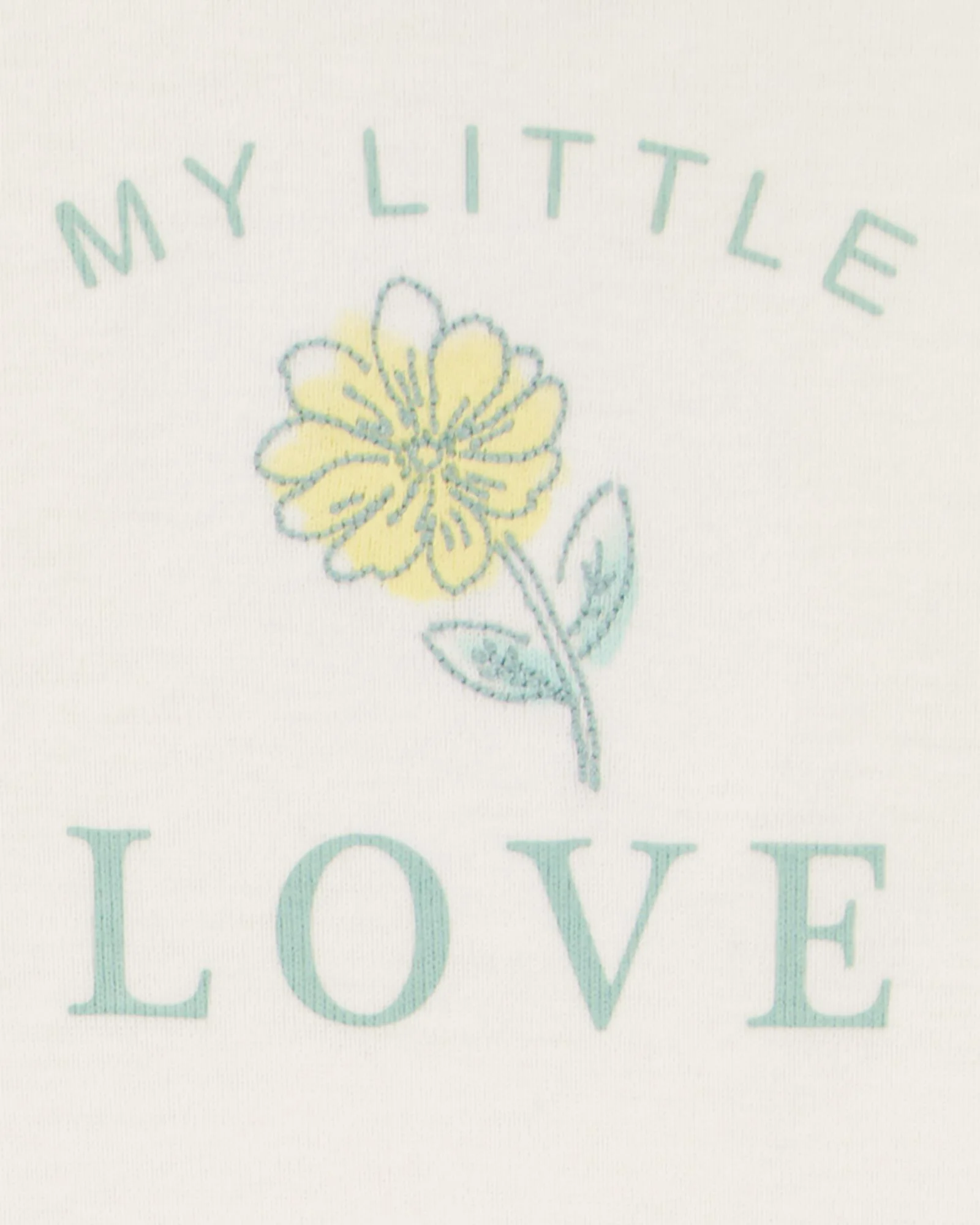 Carter's Комплект 3 в 1 Yellow Floral - кардиган, боди и штаны