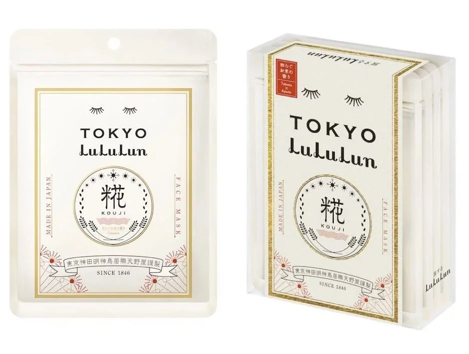 Тканевая маска для лица Lululun Tokyo Kouji, 7 шт.