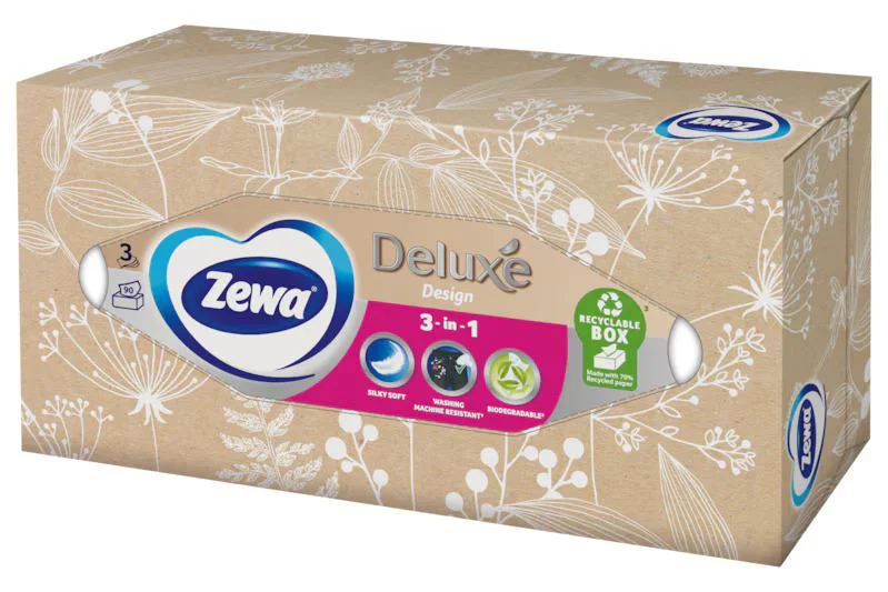 Servetele Zewa Deluxe 3 straturi, 90 buc. foto