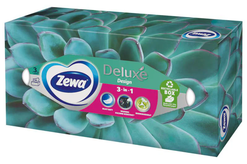 Servetele Zewa Deluxe 3 straturi, 90 buc. foto