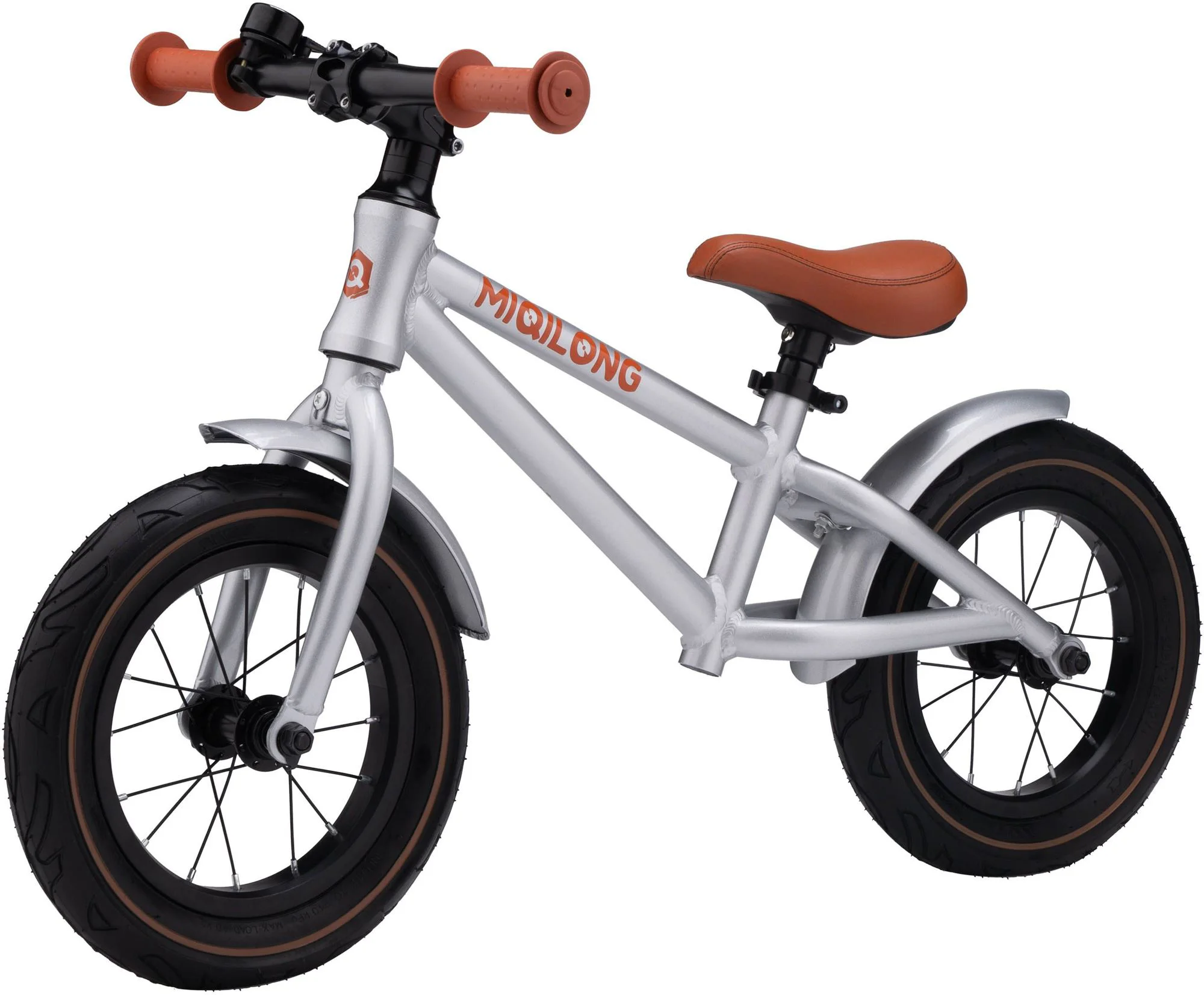 Детский беговел Miqilong RVA 12", Серый