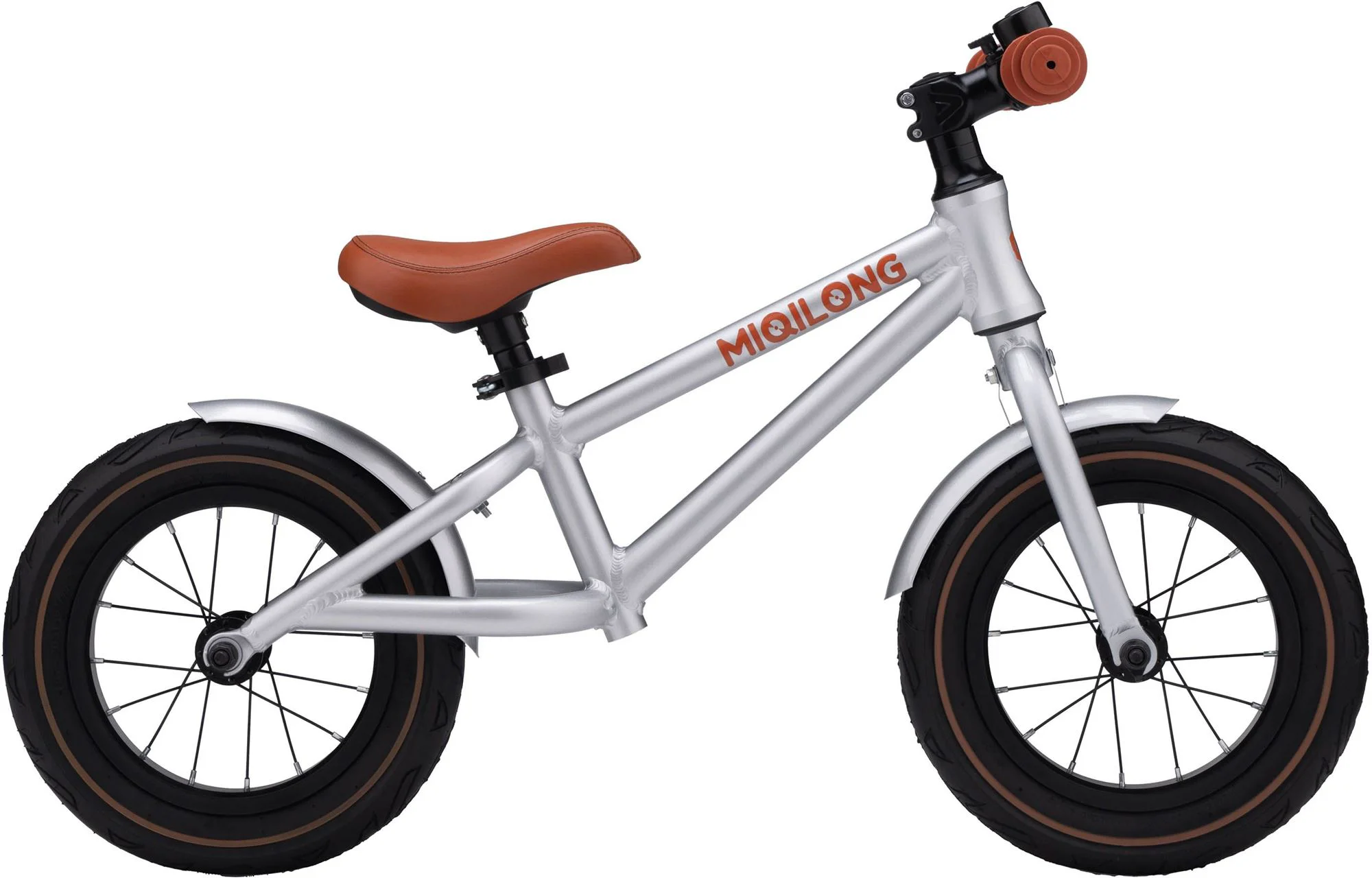 Детский беговел Miqilong RVA 12", Серый