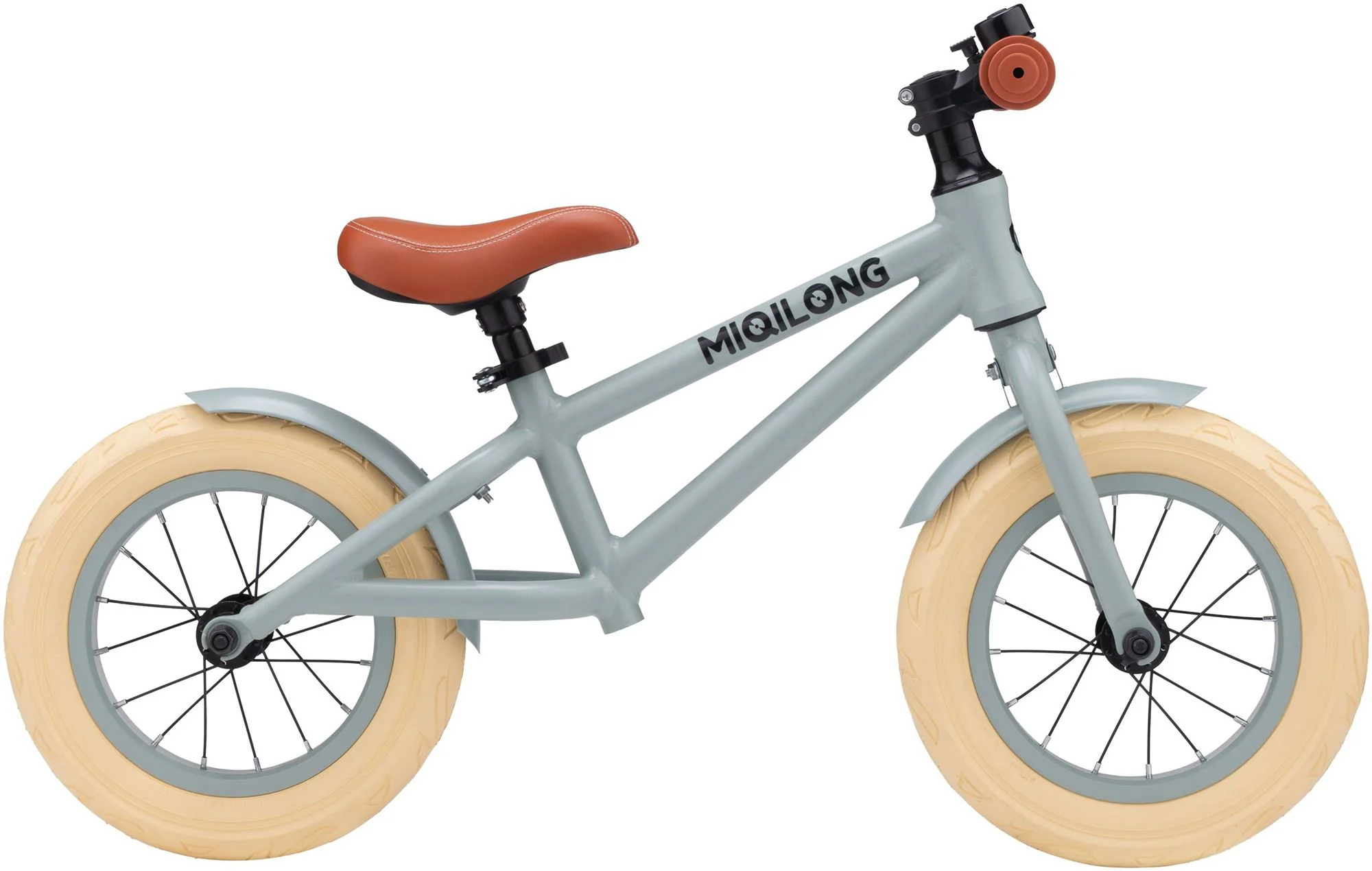 Детский беговел Miqilong RVA 12", Оливковый