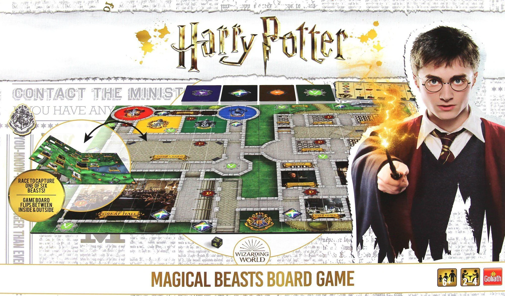Joc de masa Goliath Harry Potter Magical Beasts