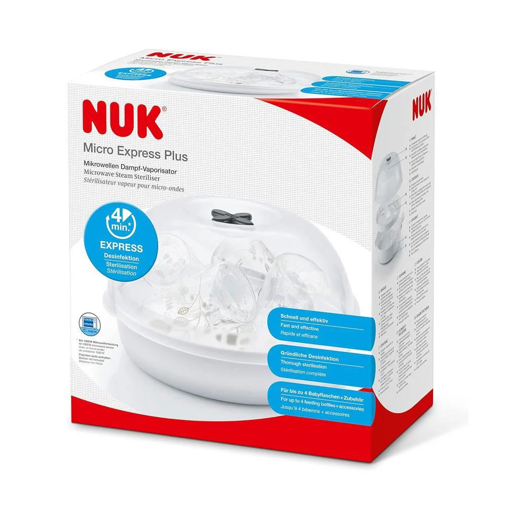 Sterilizator pentru microunde NUK foto