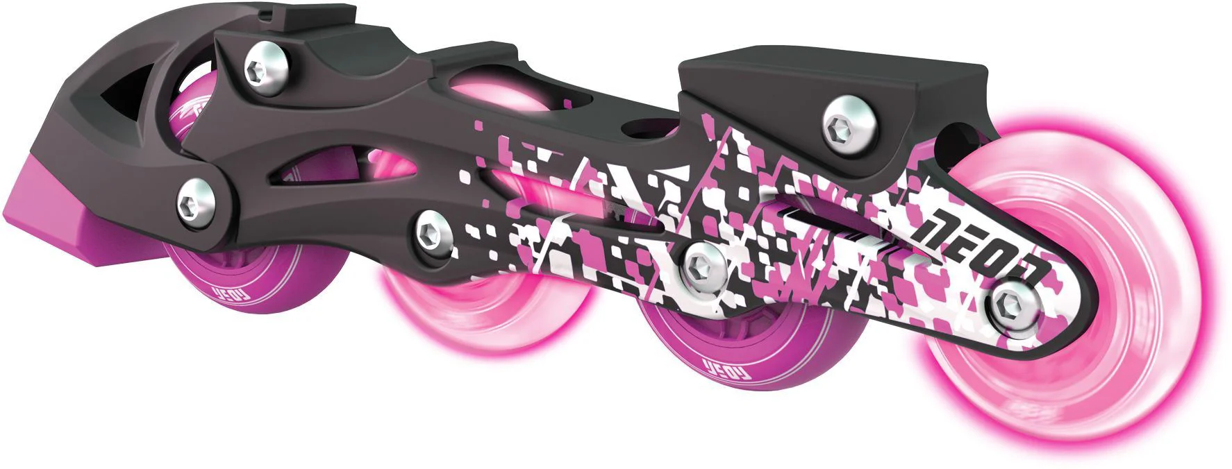 Patine cu rotile Neon Combo, 30-33, Roz