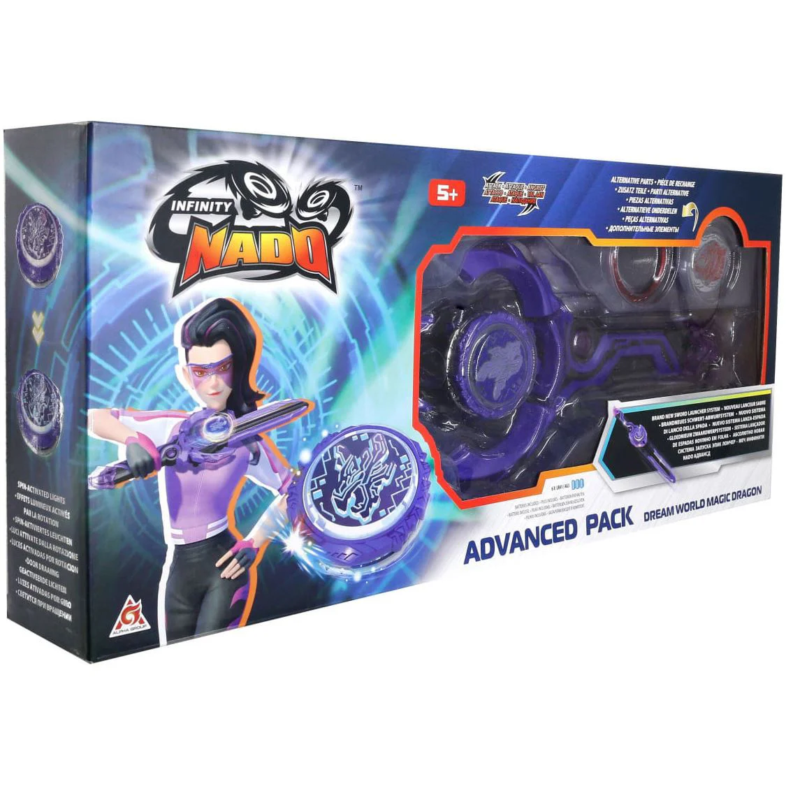 Игровой набор Infinity Nado VI Advanced Pack – Волшебный Дракон мира грёз