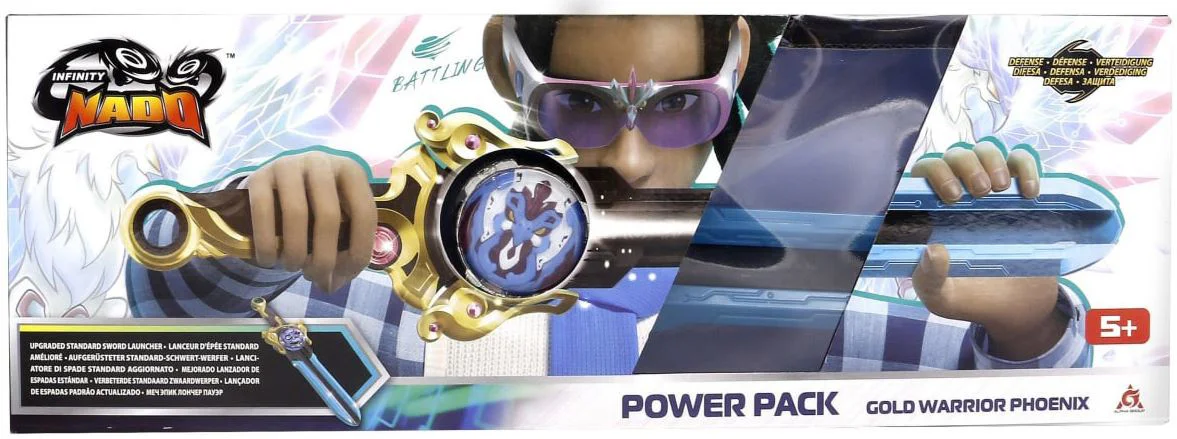 Игровой набор Infinity Nado VI Power Pack – Золотой Воин Феникс