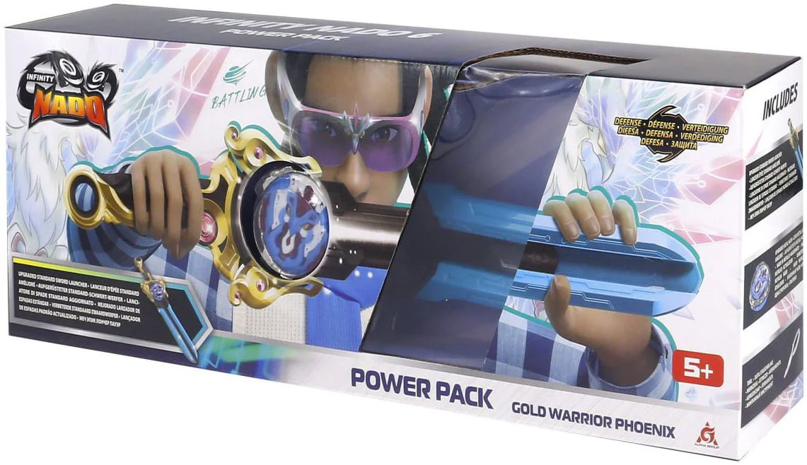 Игровой набор Infinity Nado VI Power Pack – Золотой Воин Феникс