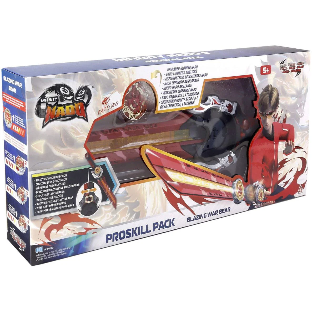 Игровой набор Infinity Nado VI Proskill Pack – Пылающий Боевой Медведь
