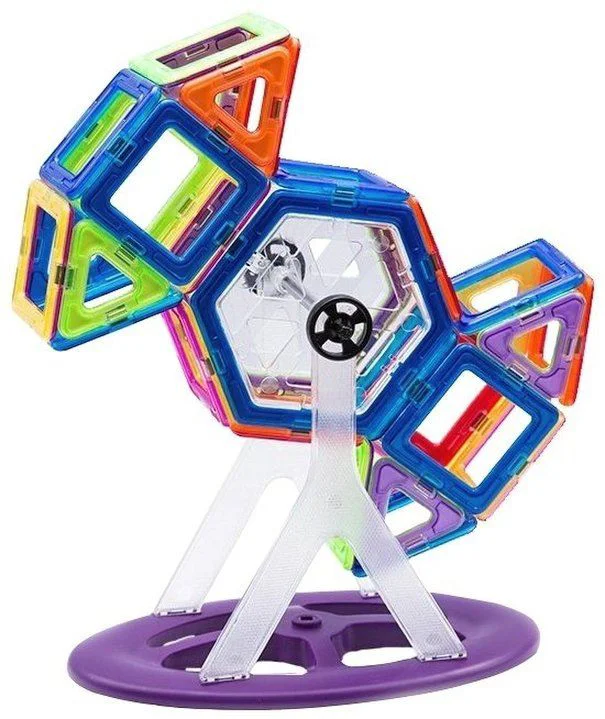 Set de constructie magnetic Magplayer, 72 piese