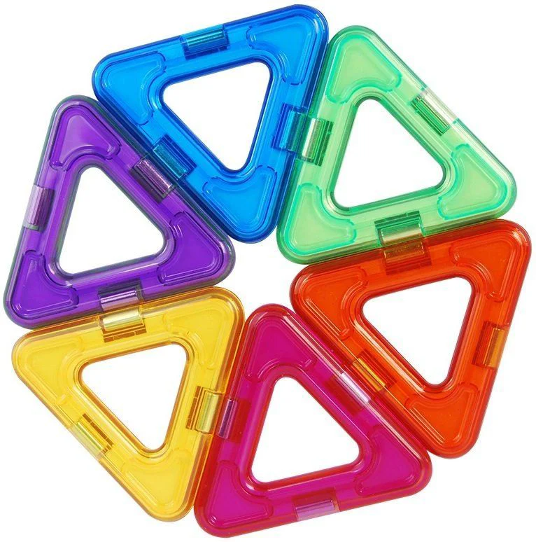 Set de constructie magnetic Magplayer, 8 piese