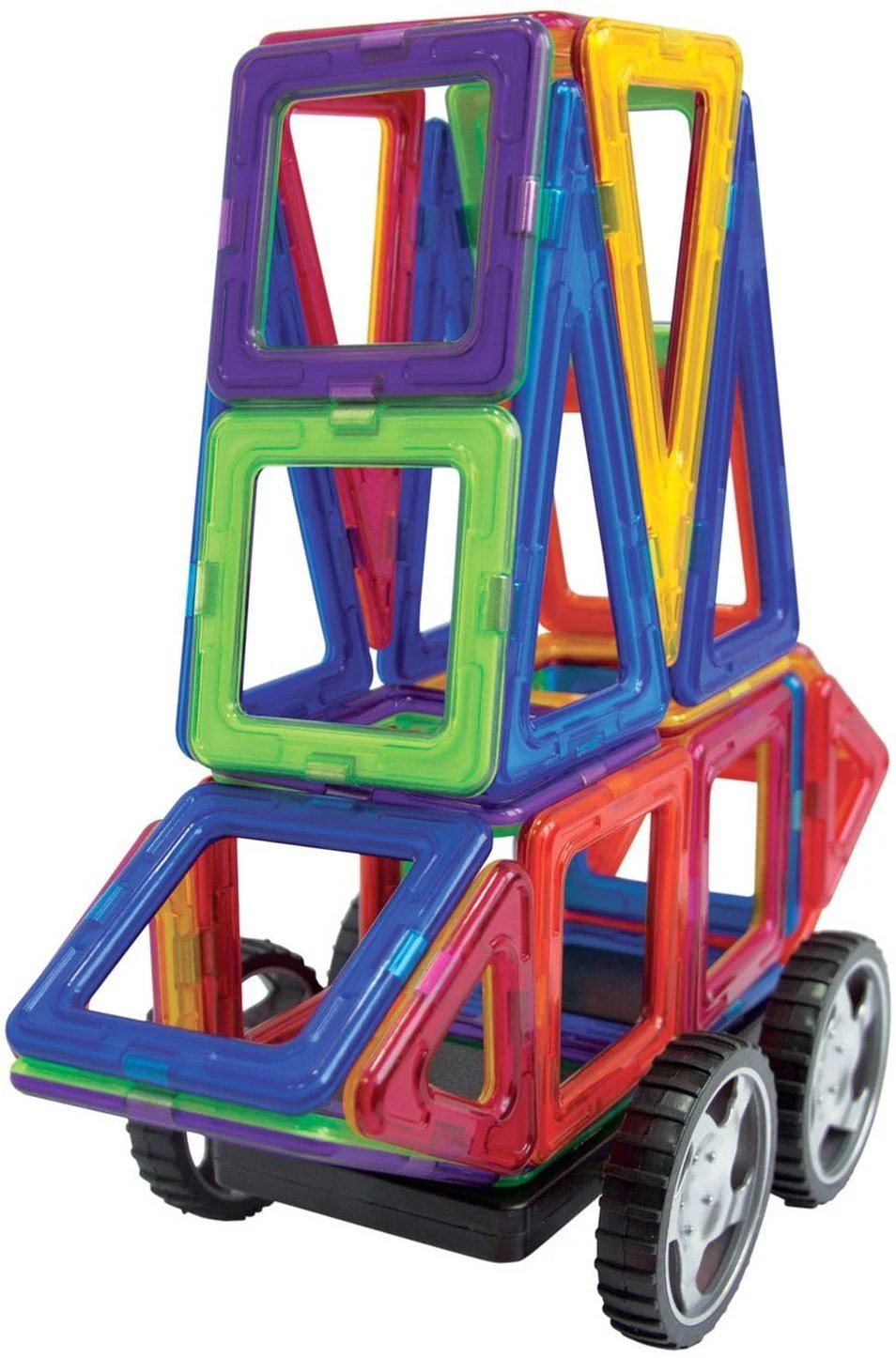Set de constructie magnetic Magplayer in cutie, 118 piese