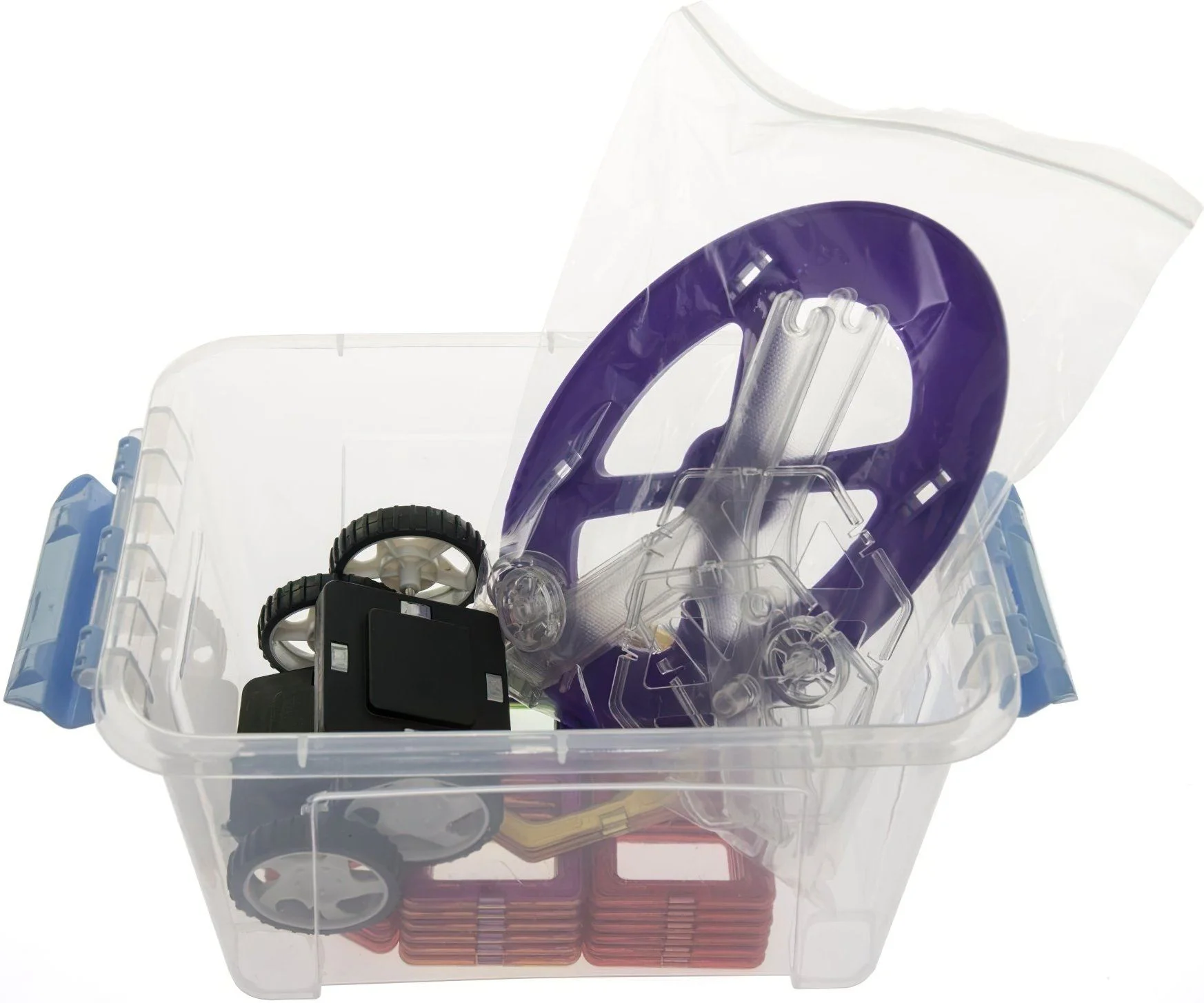 Set de constructie magnetic Magplayer in cutie, 48 piese