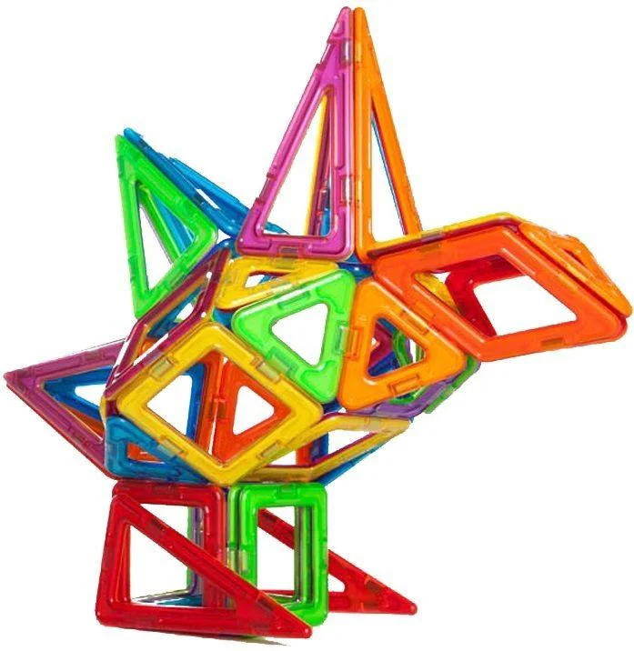 Set de constructie magnetic Magplayer in cutie, 88 piese