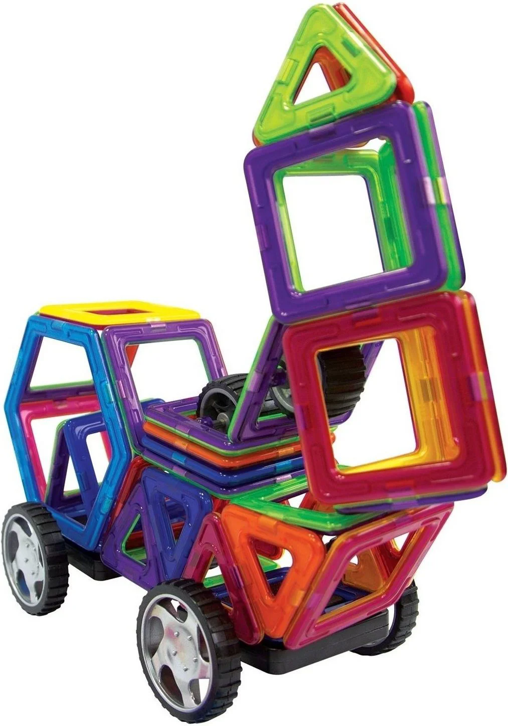 Set de constructie magnetic Magplayer in cutie, 88 piese