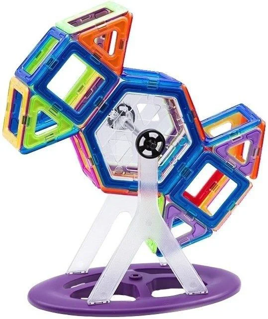 Set de constructie magnetic Magplayer in cutie, 88 piese