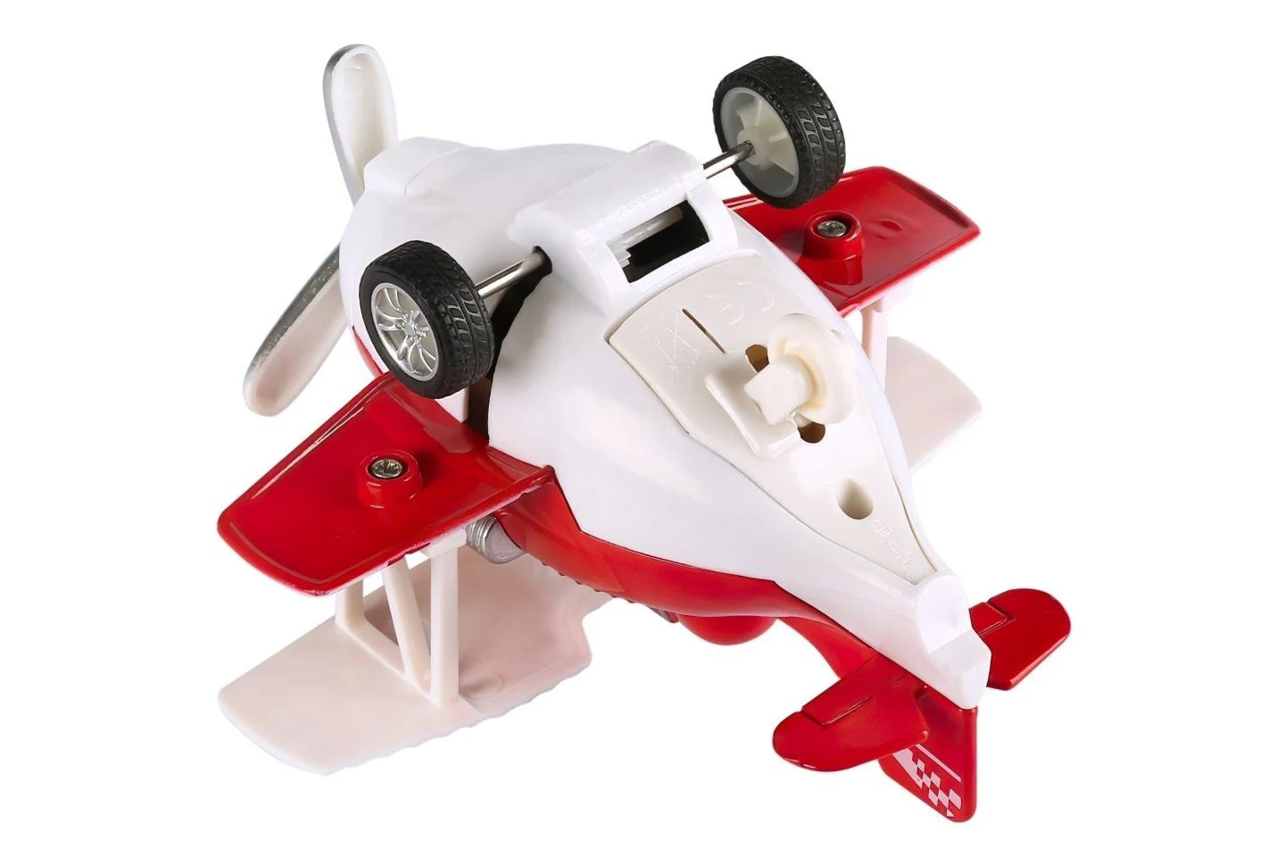 Инерционный самолёт Same Toy Aircraft Красный