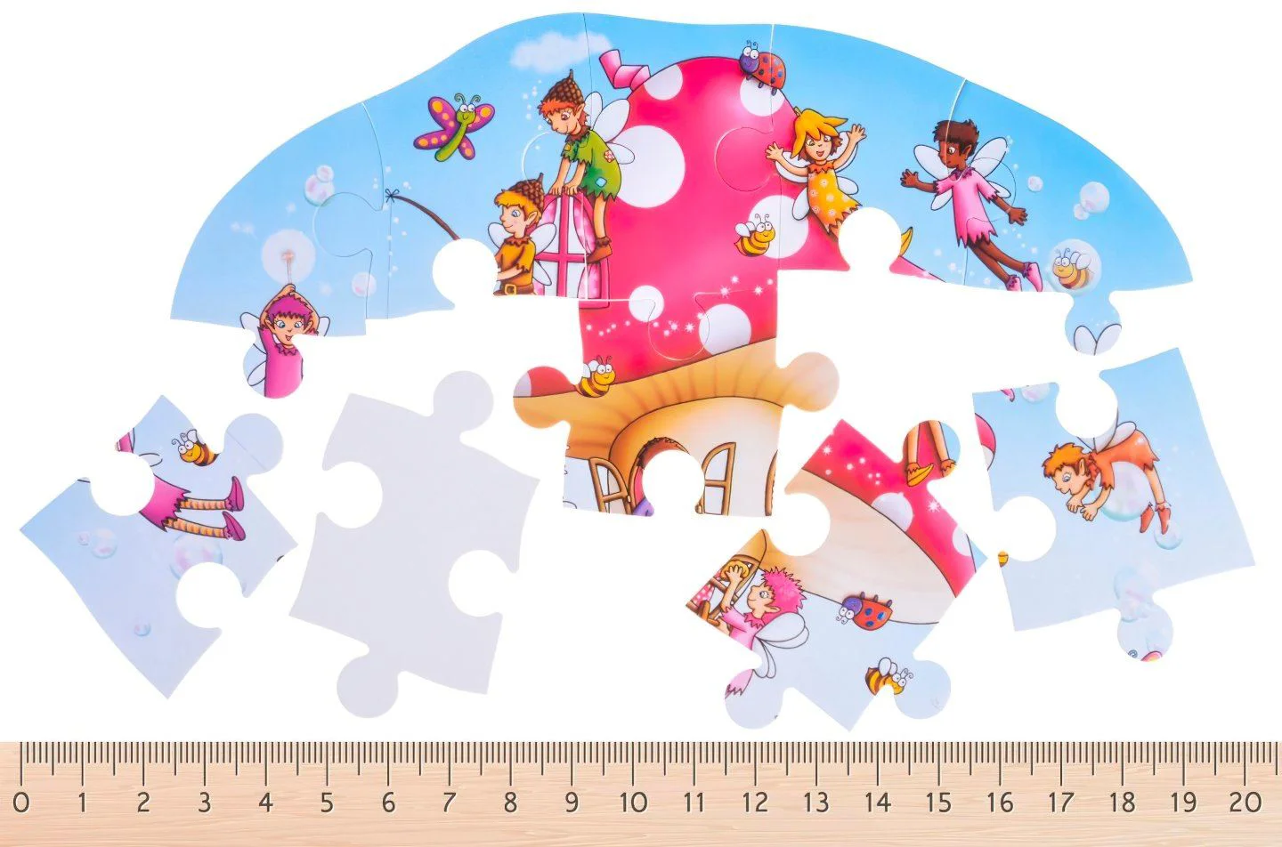 Puzzle Same Toy Casuta Fermecata, 15 piese