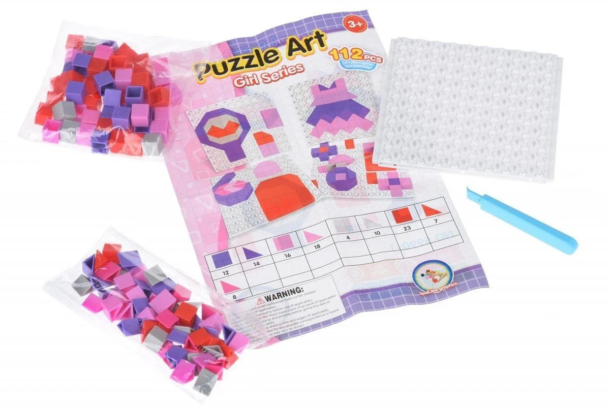Пазл Same Toy Mosaic Puzzle Art Girl series, 112 эл.