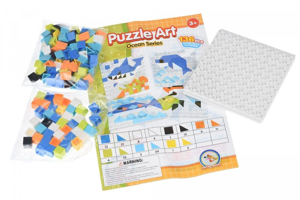 Пазл Same Toy Mosaic Puzzle Art Ocean series, 136 эл.