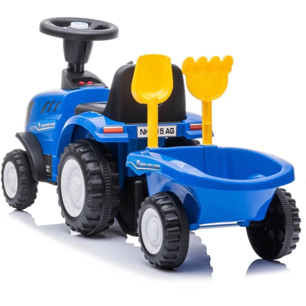 Толокар-трактор с прицепом BabyOno New Holland Сельское хозяйство