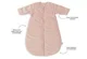 Круглый спальный мешок со съемными рукавами Jollein Rib Wild Rose, 70 см foto