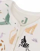 Sac de dormit cu maneci detasabile Jollein Jungle Jambo, 70 cm foto