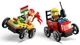 LEGO City - Pachet de curse Furgoneta de pizza vs. Camion de Pompieri foto