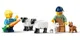 LEGO City - Tractor agricol rosu cu remorca si oi foto
